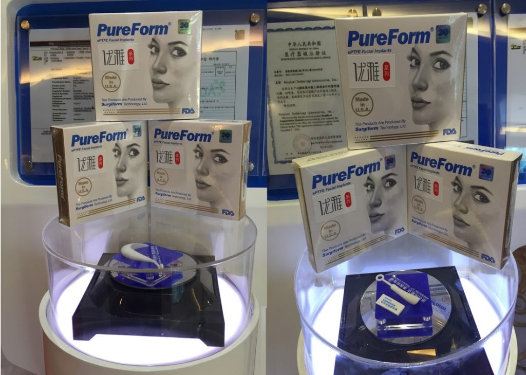 Pureform ePTFE Facial implants